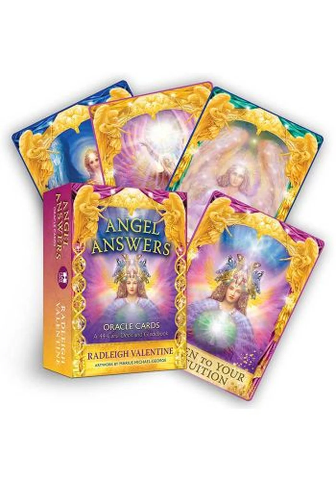 angel answers oracle cards a 44 card deck and guidebook ảnh hộp 3D Hay House