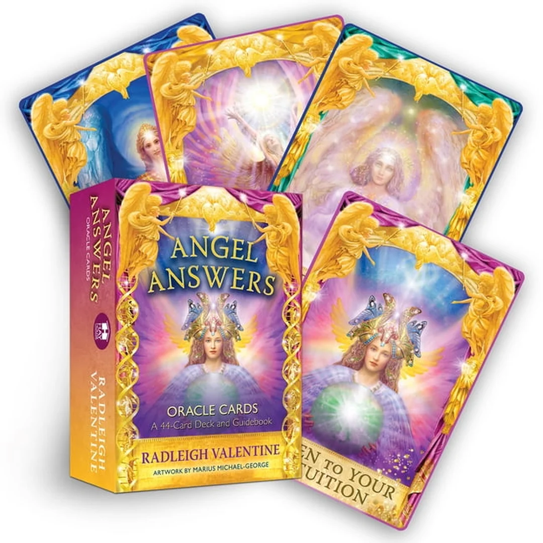 angel answers oracle cards a 44 card deck and guidebook ảnh sản phẩm tại Walmart