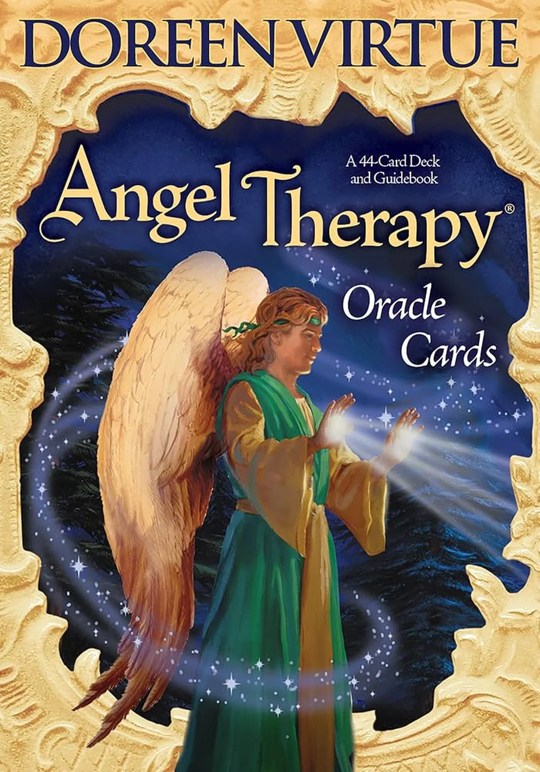 angel oracle cards trên nền sáng cho việc chọn deck