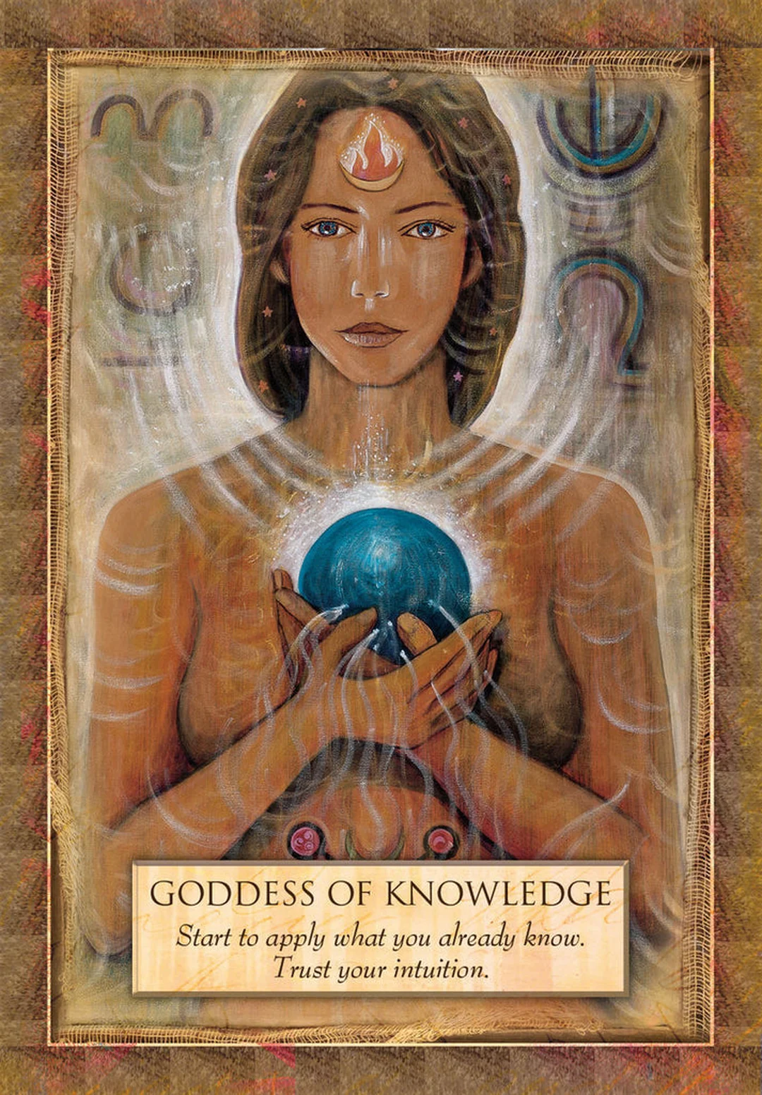 angels gods and goddesses oracle cards hộp bài và guidebook