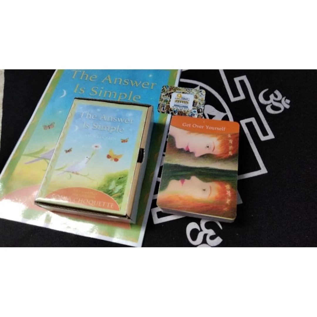 answer is simple oracle cards bản sản phẩm online