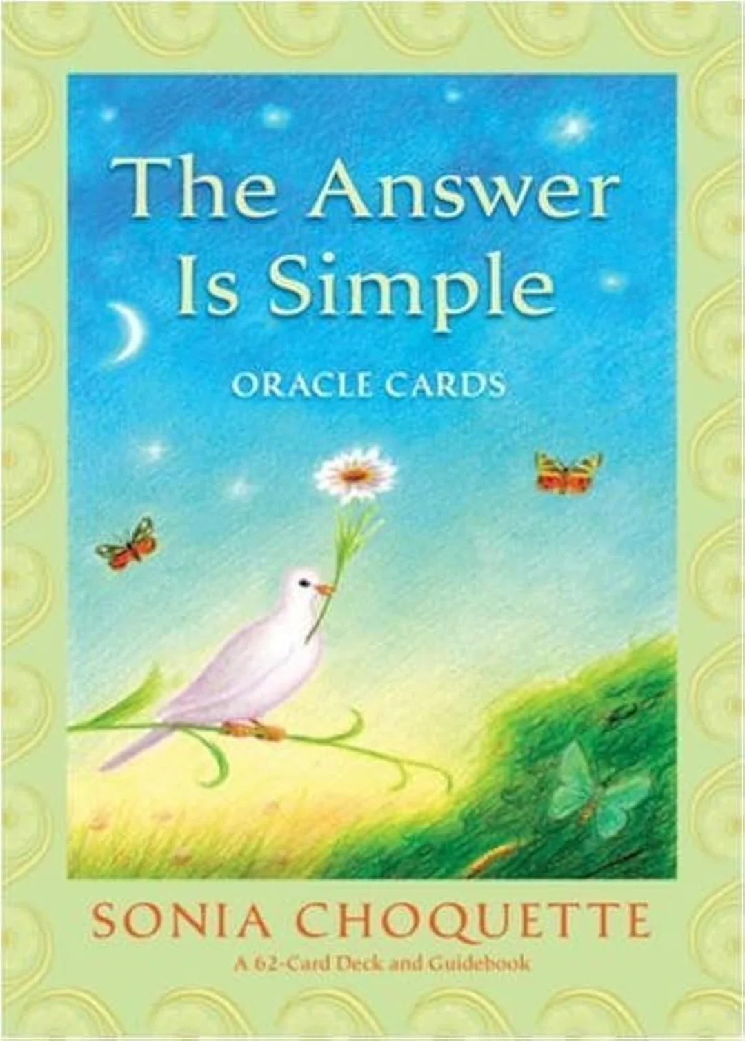 answer is simple oracle cards hộp bài Sonia Choquette