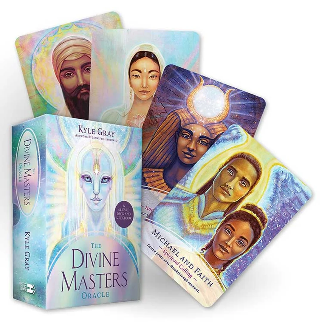 ascended masters oracle cards bản Hay House và guidebook