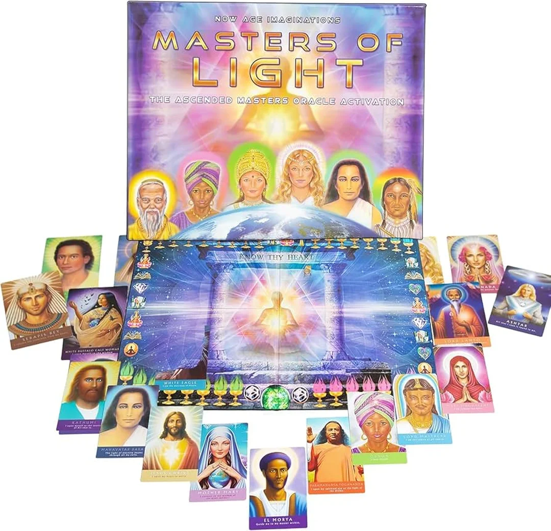 ascended masters oracle cards bìa sản phẩm chi tiết
