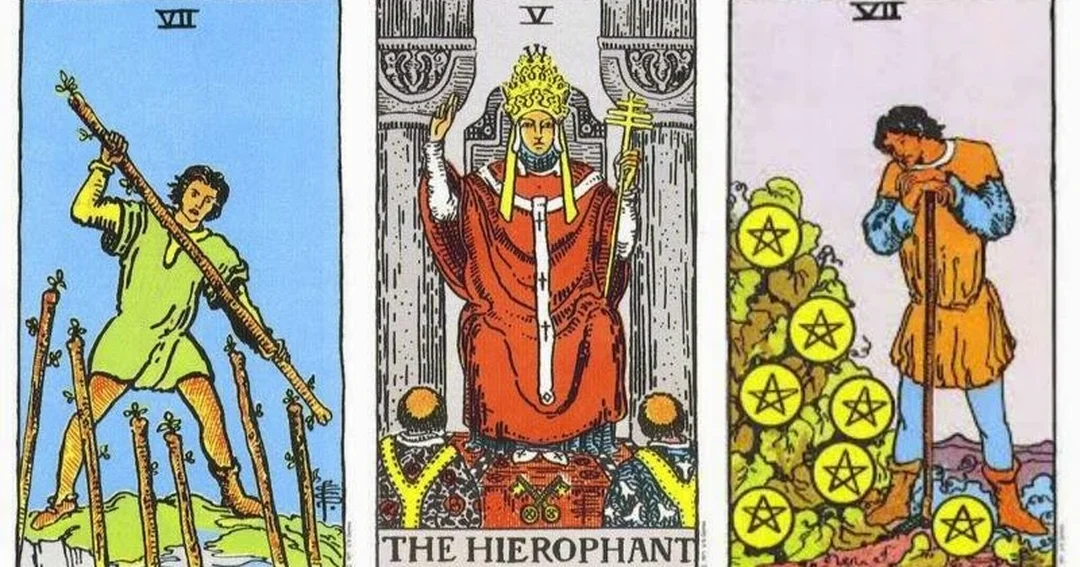 bài tarot cho newbie học từ bộ Rider Waite Smith