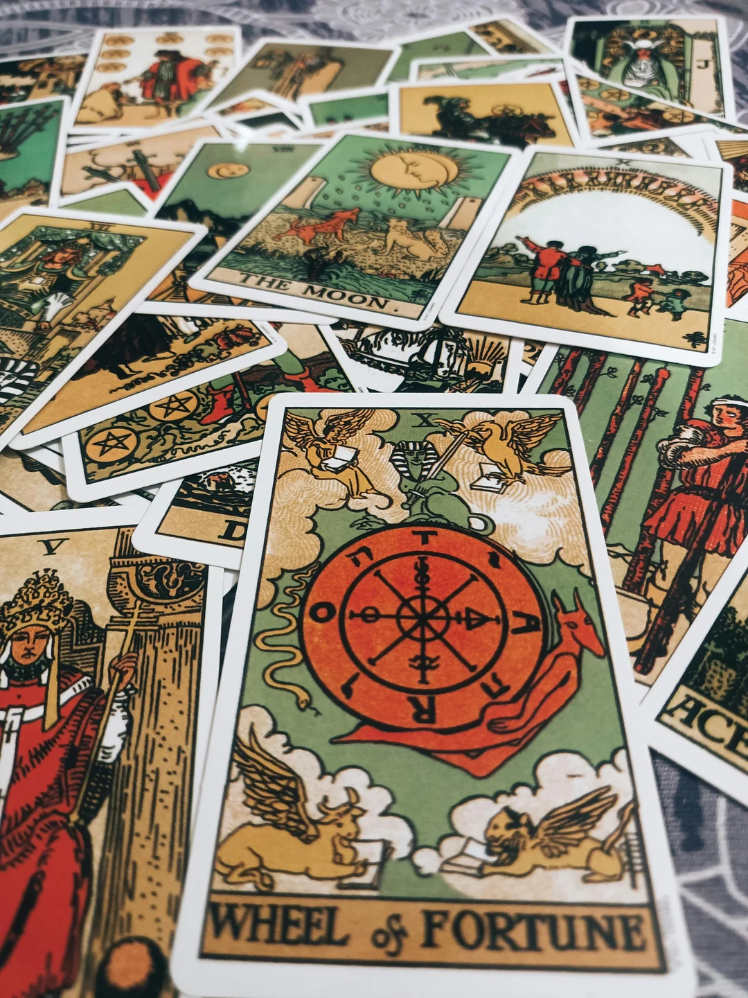 bài tarot cho người mới học trong trải bài Rider Waite