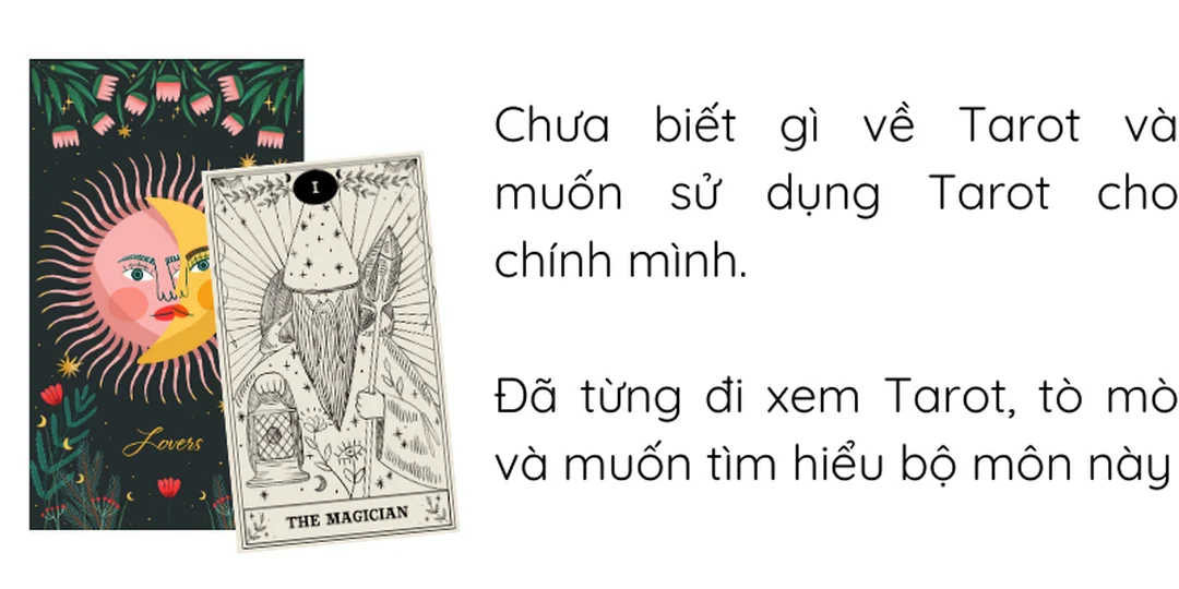 bài tarot cho người mới học với khóa học nhập môn tarot