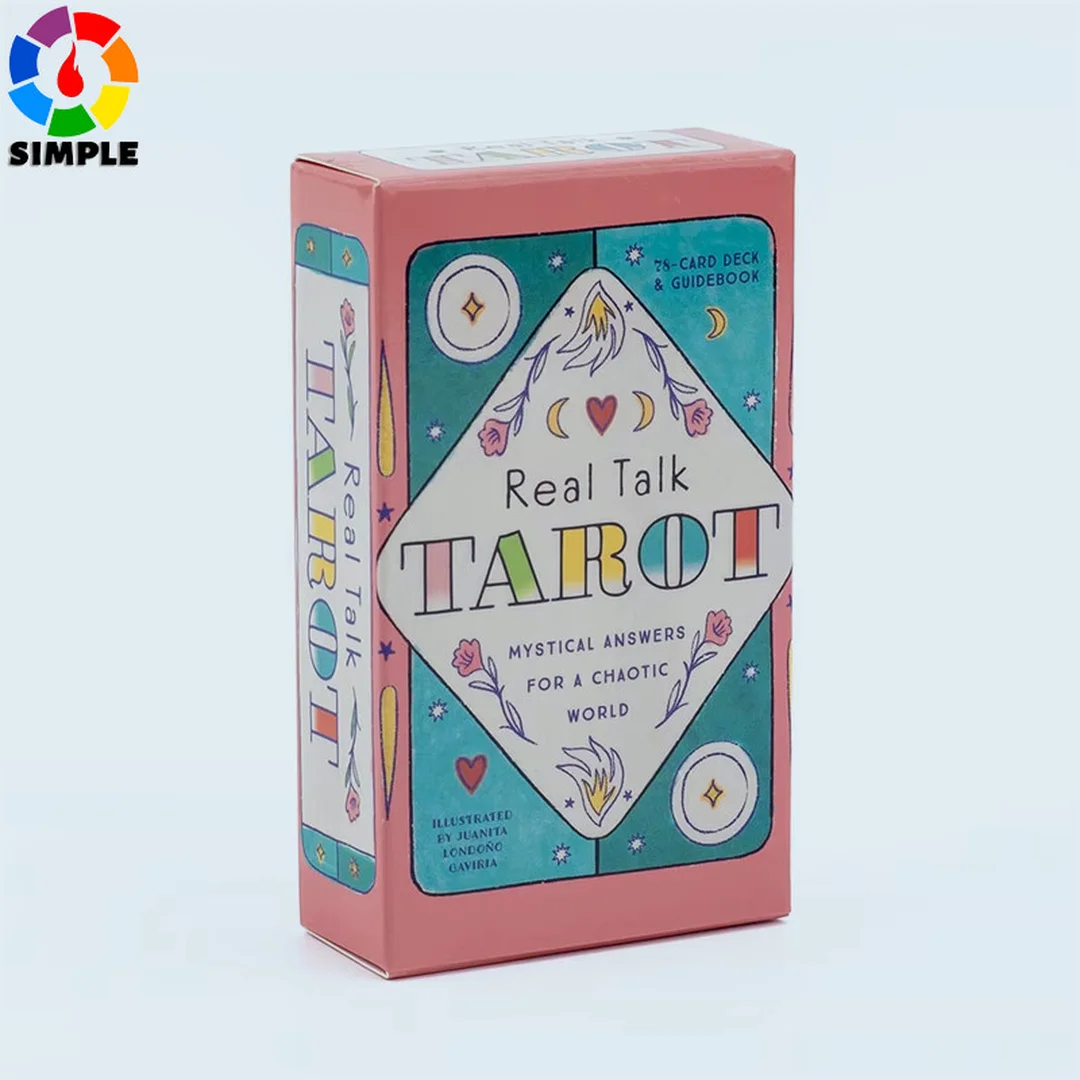 bài tarot real với hộp bài và lá bài rõ nét