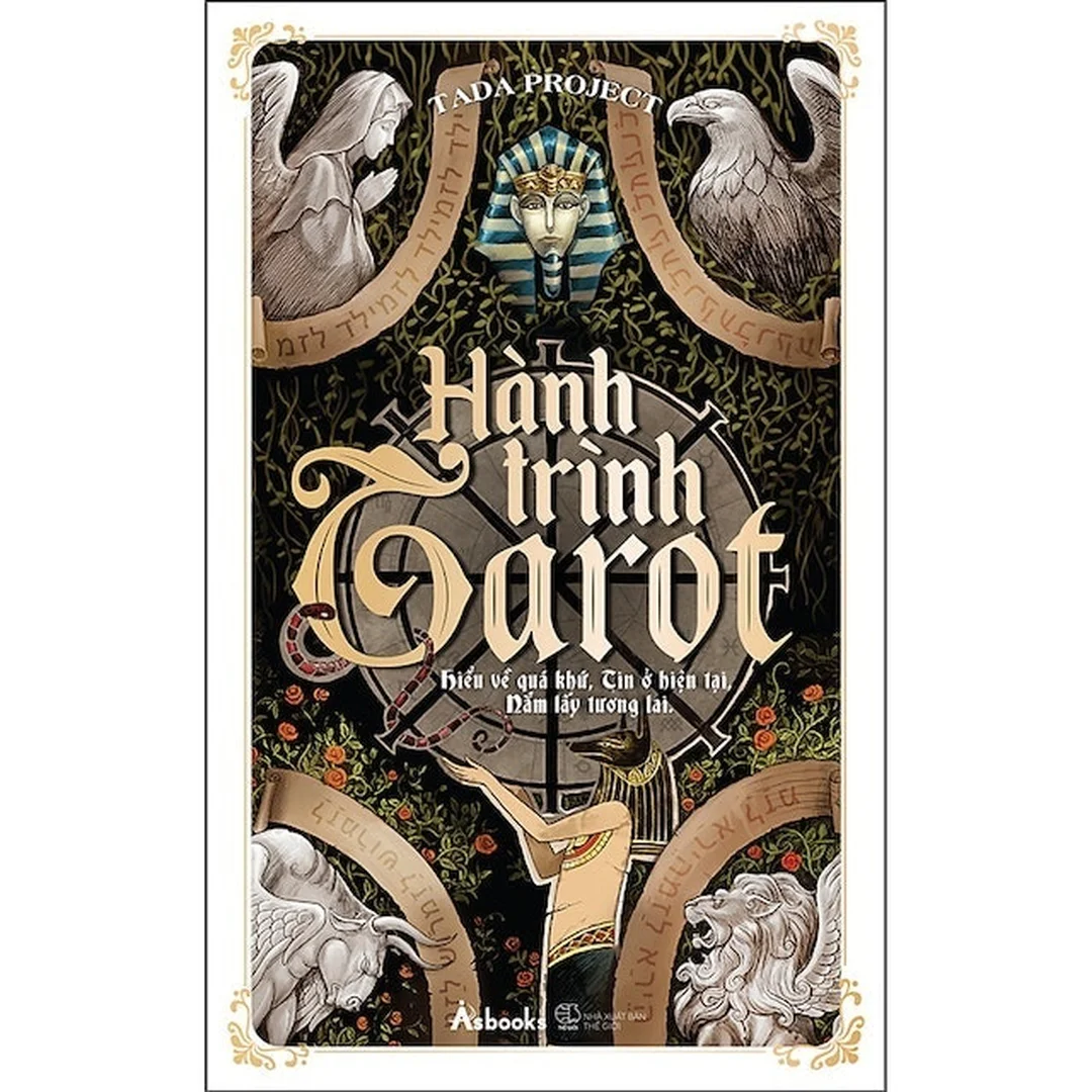 bài tarot tiki và sách Hành Trình Tarot dùng để đối chiếu kiến thức