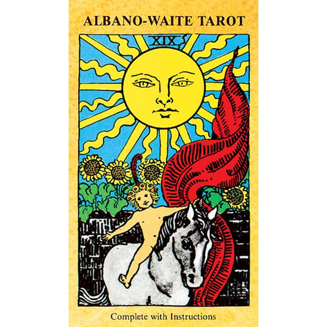 bán bài tarot hà nội với Albano Waite Tarot màu sắc rõ nét