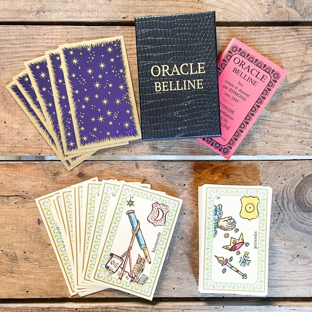 belline oracle deck các lá bài minh họa trong bộ Oracle de Belline