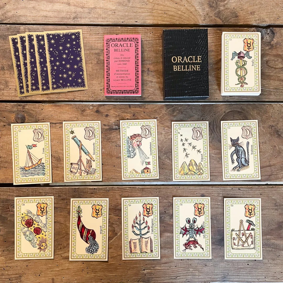 belline oracle deck hộp bài Oracle de Belline cổ điển