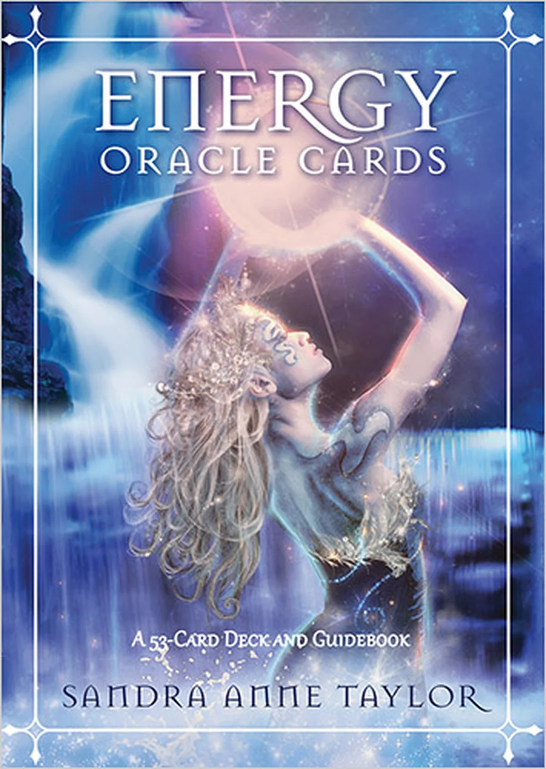 bìa hộp energy oracle cards 53 lá của Sandra Anne Taylor