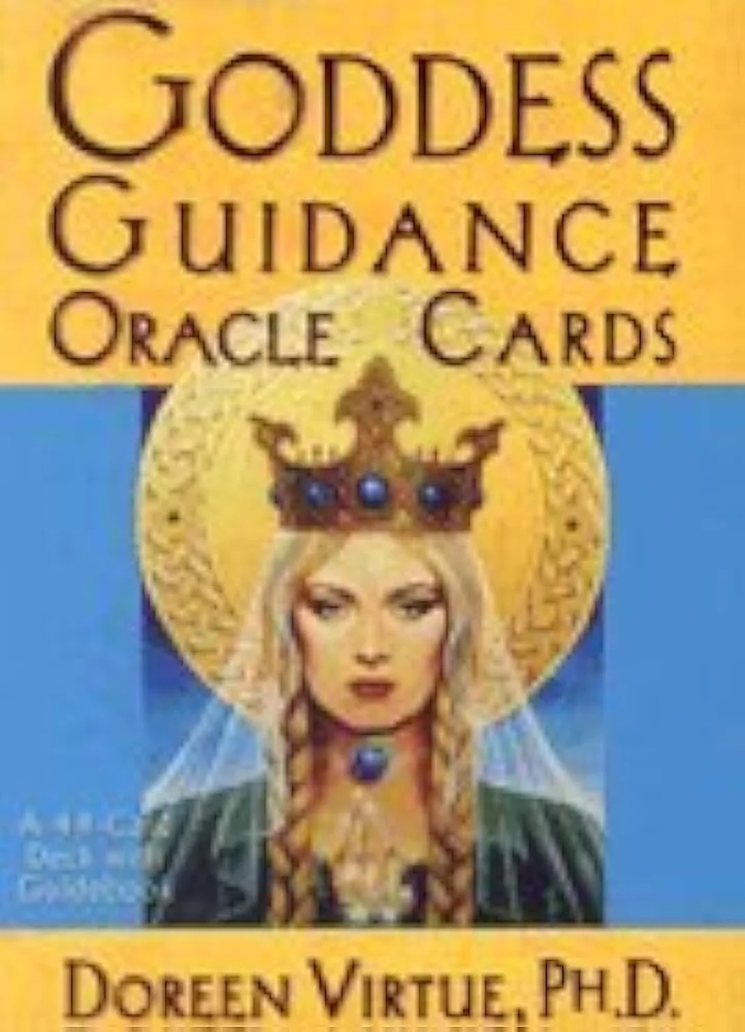 Bìa hộp Goddess Guidance Oracle Cards bìa hộp goddess guidance oracle cards bản oracle nữ thần