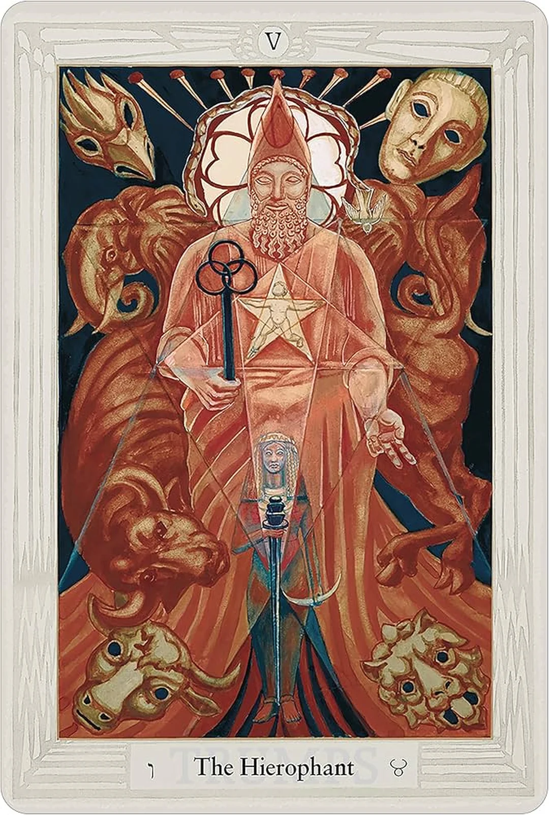 bìa thoth tarot deck aleister crowley và frieda harris
