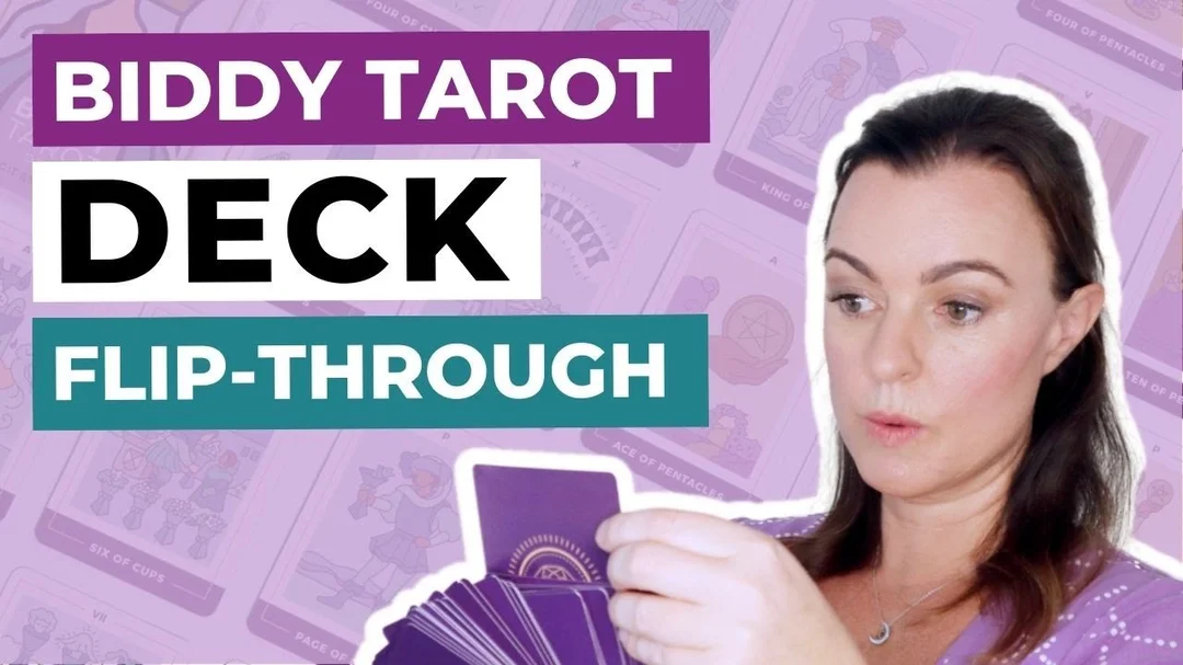 Biddy Tarot Deck Flip Through All 78 Tarot Cards