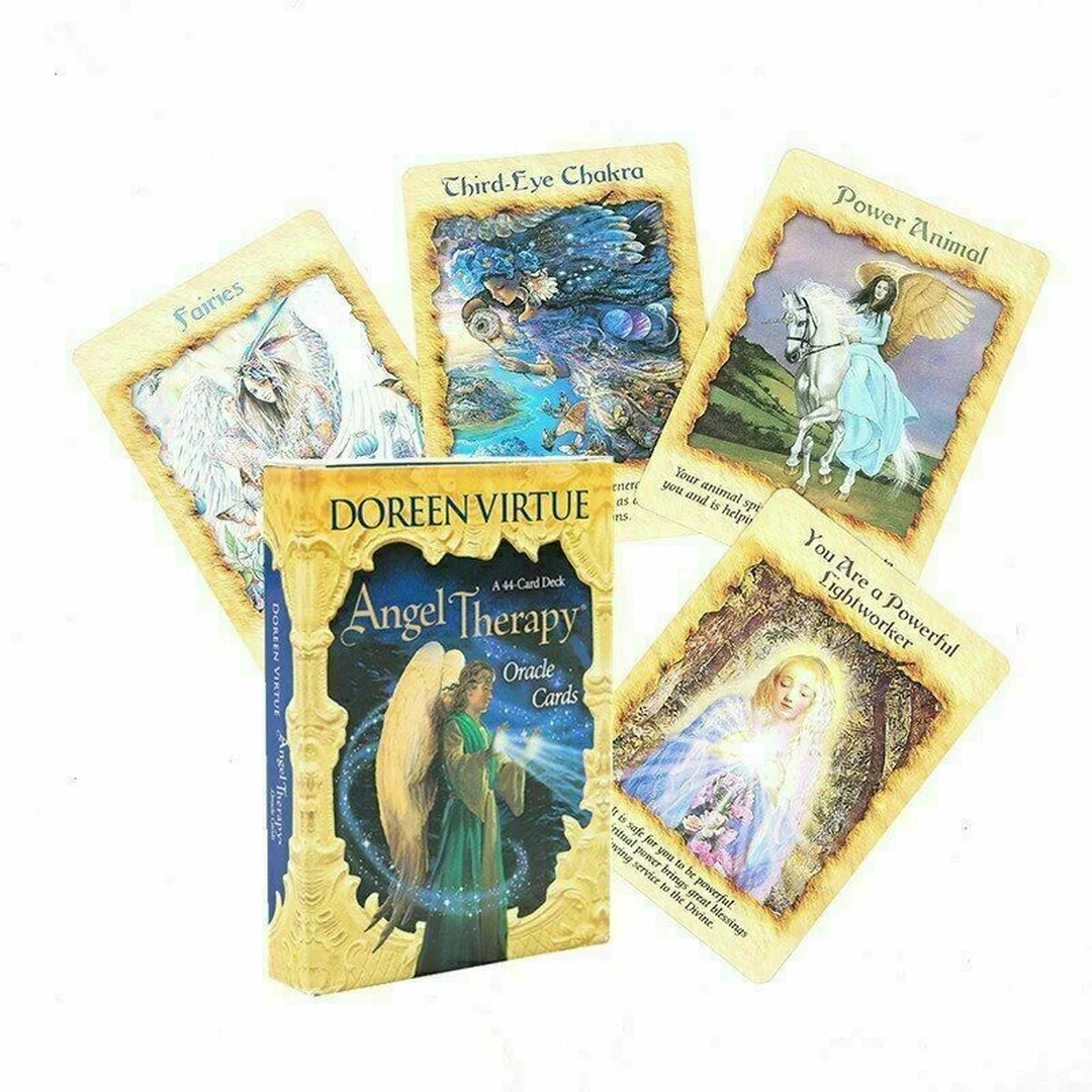 bộ angel therapy oracle cards bản cũ trên sàn quốc tế