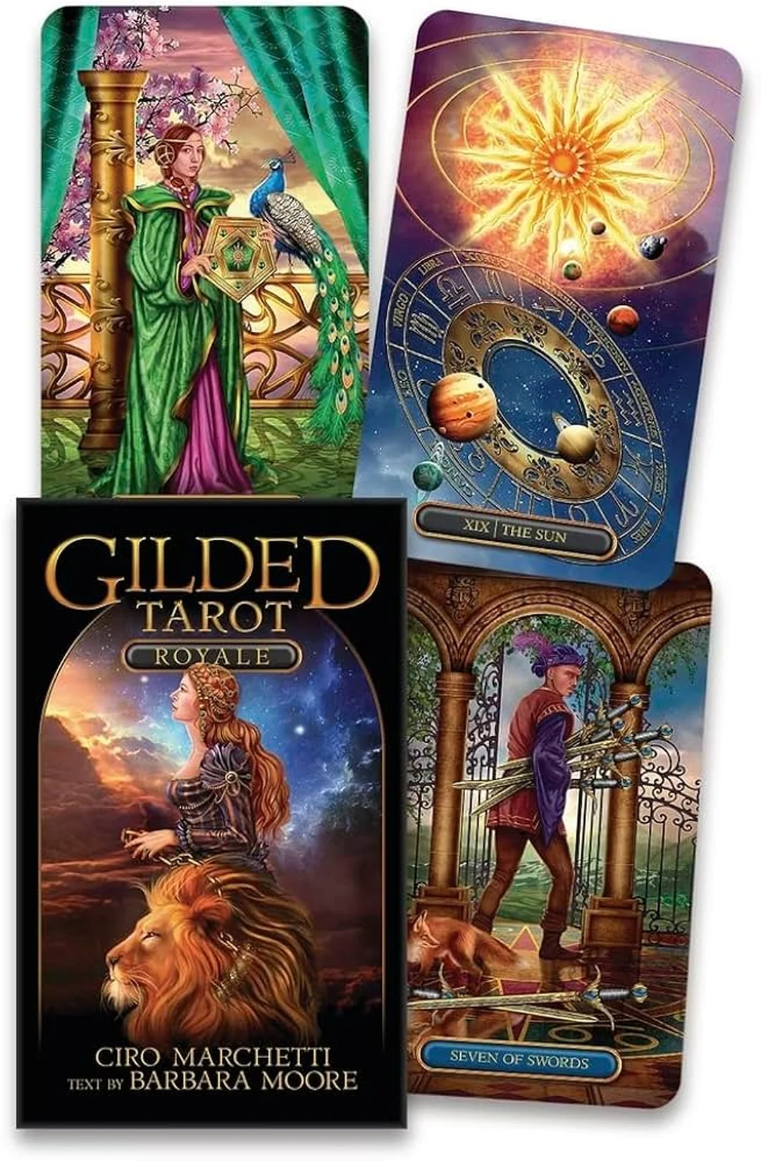 Bộ bài gilded tarot royale bản hộp tiêu chuẩn