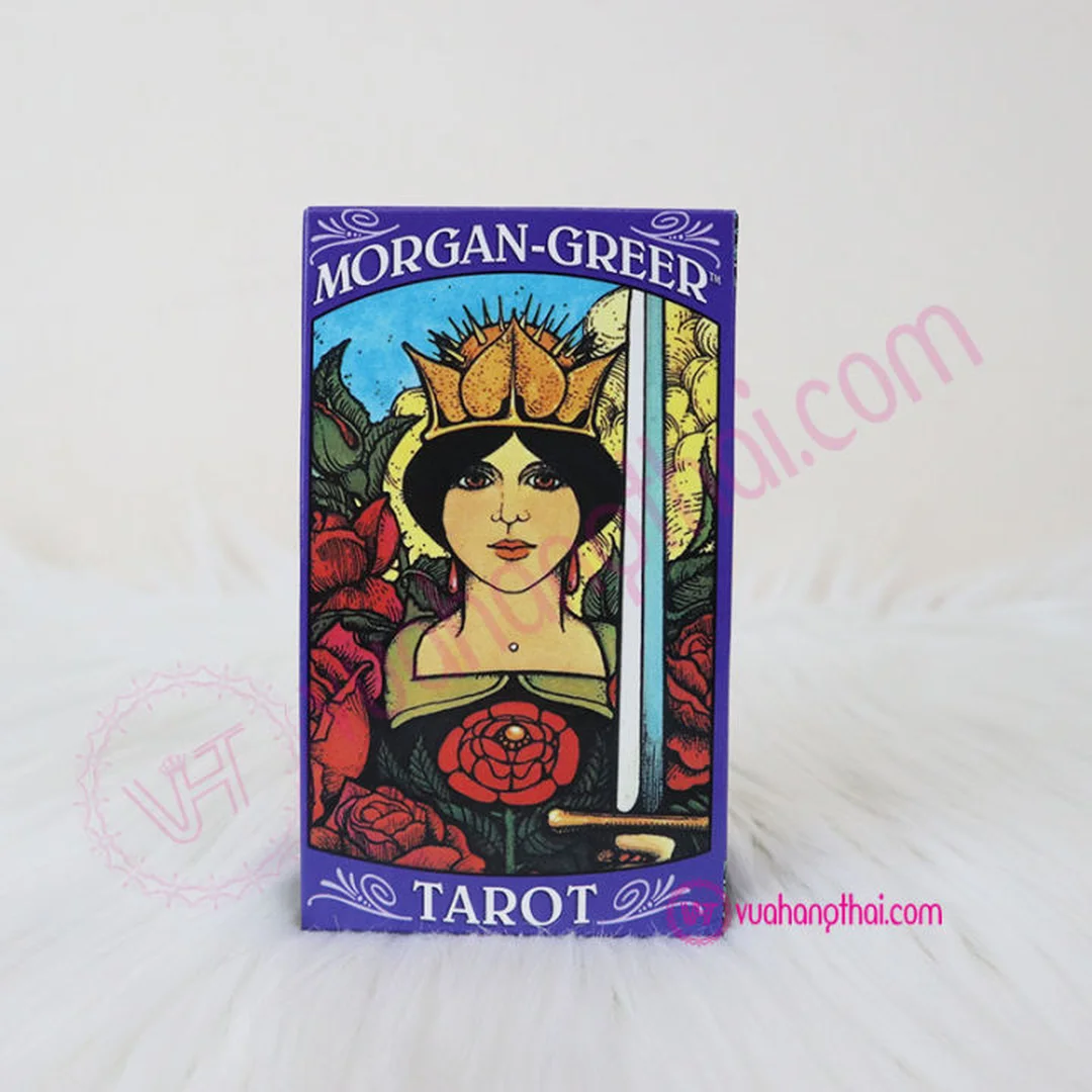 bộ bài tarot morgan greer với các lá lớn dễ quan sát biểu tượng