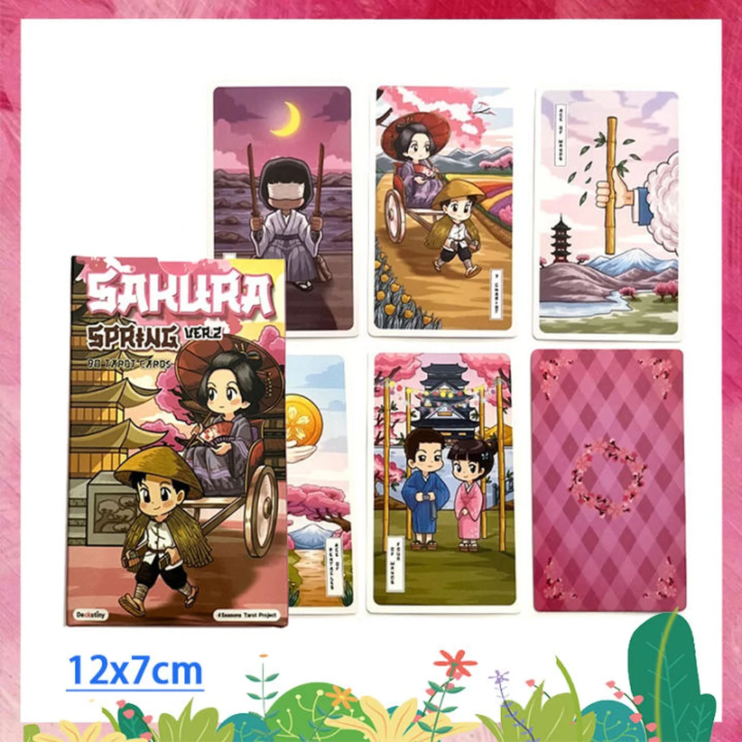 bộ bài tarot sakura - hình minh họa 1