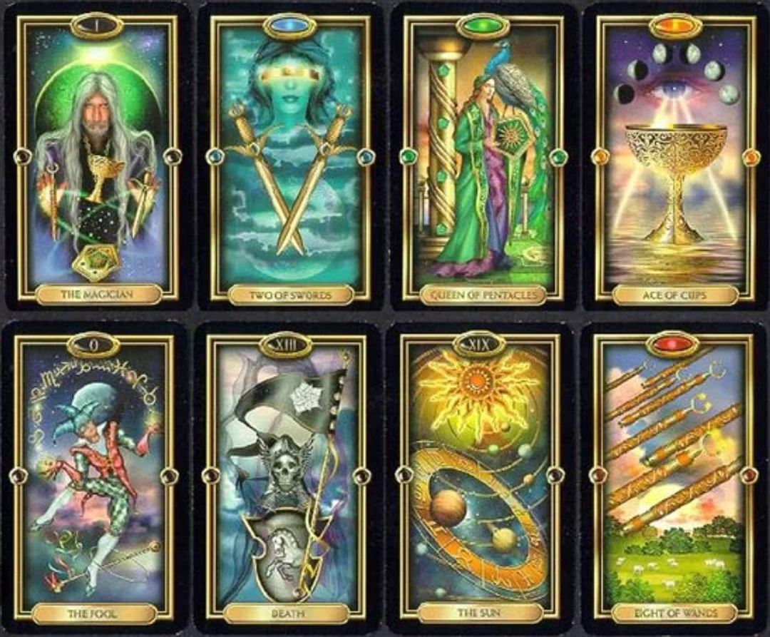 bộ the gilded tarot trong hộp sản phẩm