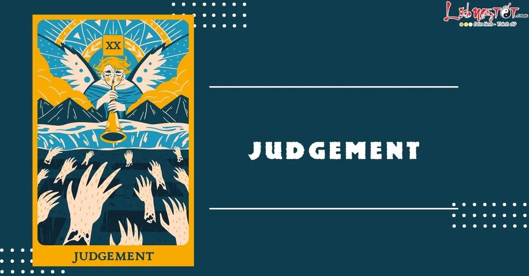 bốc bài tarot với lá bài Judgement