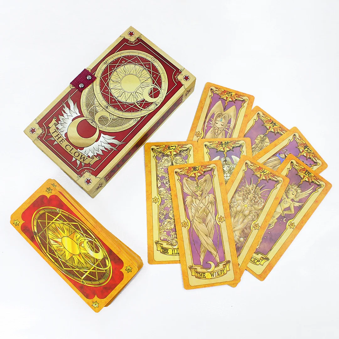 Bộ Clow Card dùng để học giải nghĩa lá bài bói bài clow với hộp bài Clow chính hãng Donald