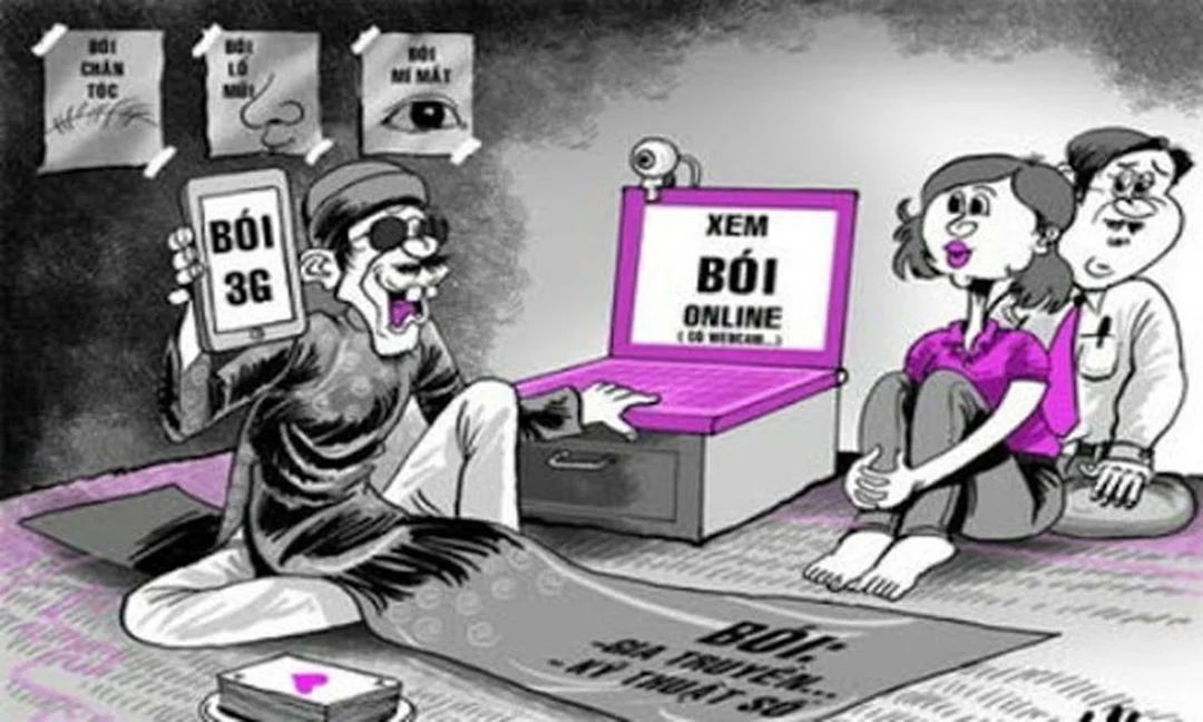 bói bài hôm nay qua hình minh họa cộng đồng mạng xã hội