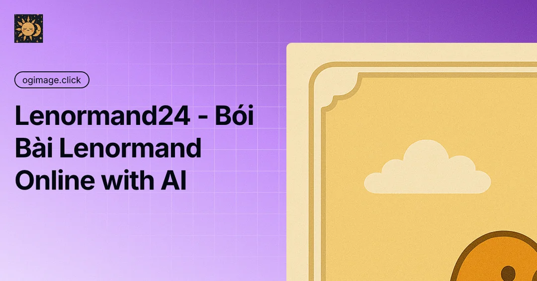 bói bài lenormand online bằng giao diện rút lá