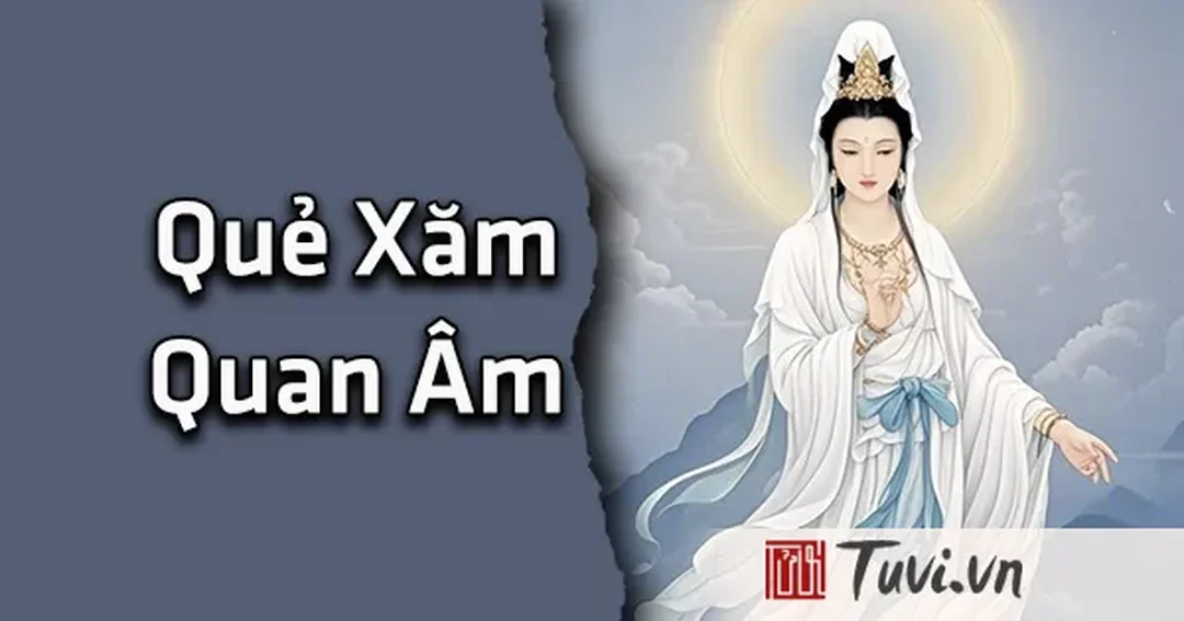bói bài quan âm qua quẻ xăm Quan Âm