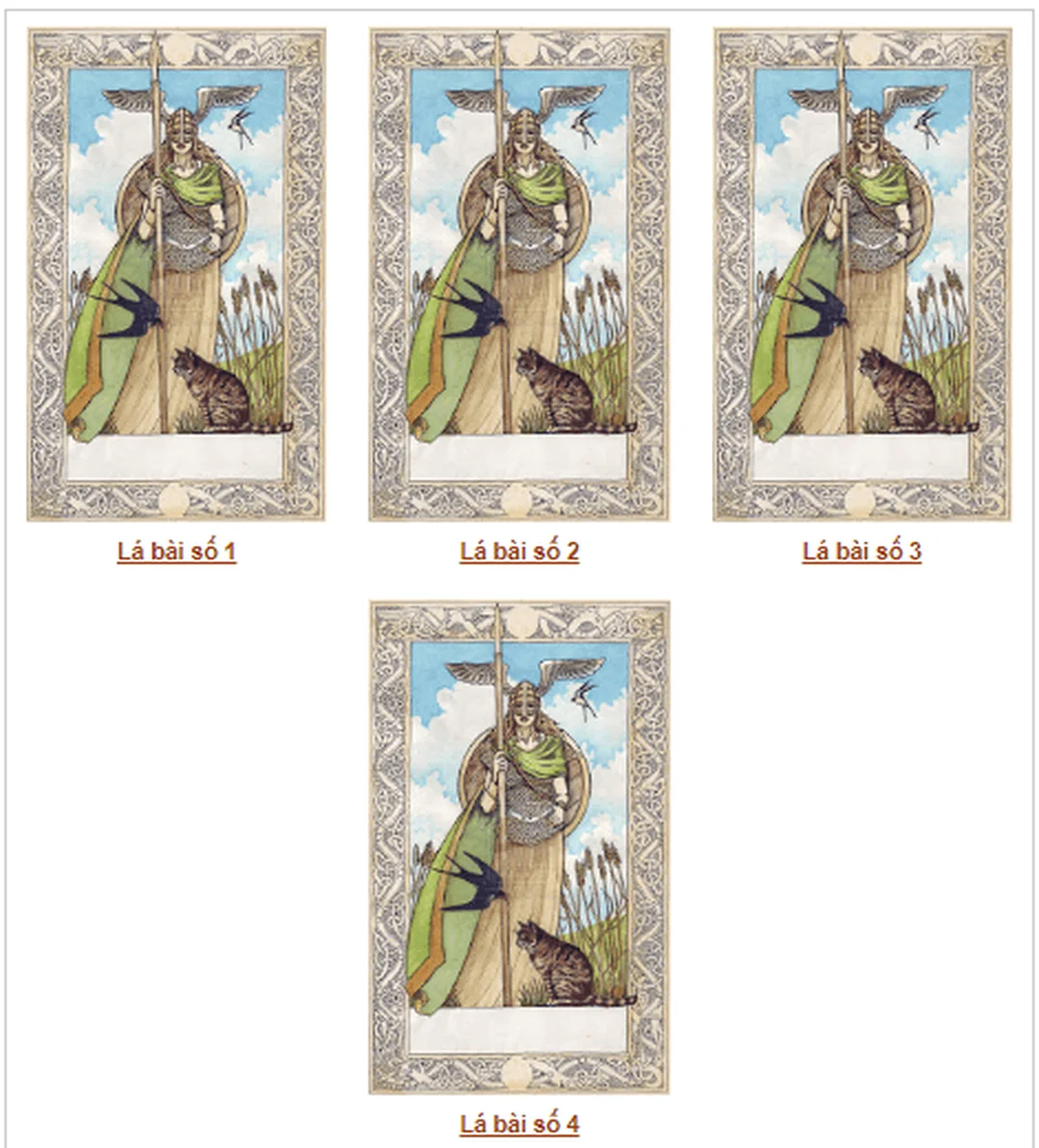bói bài tarot tình yêu hiện tại với bộ bài tarot và các lá biểu tượng