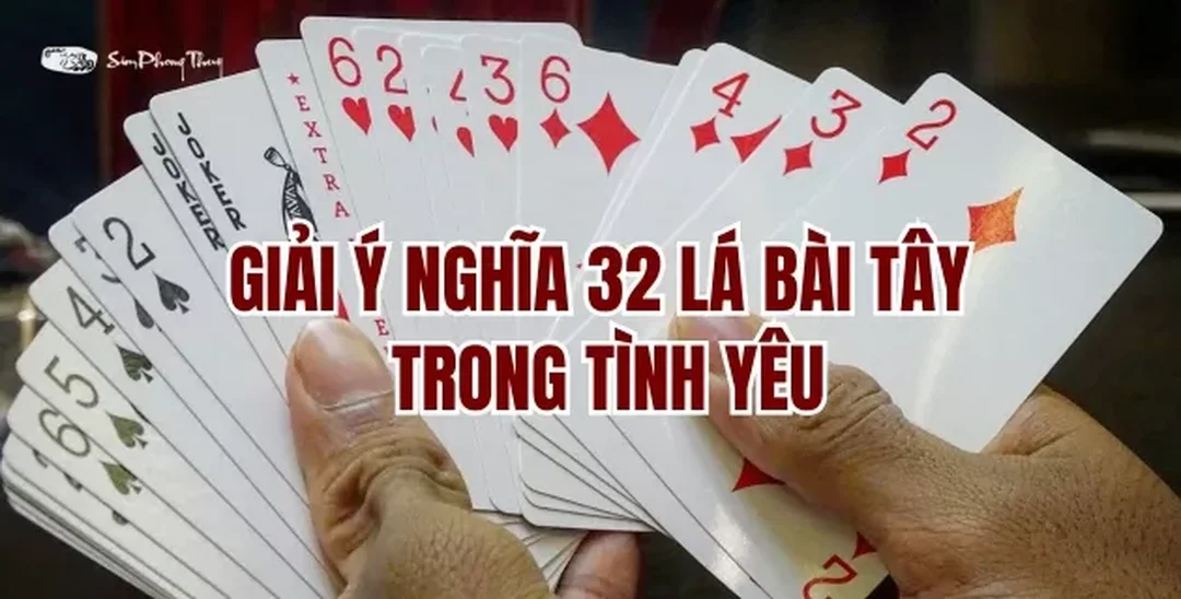 bói bài tây 32 la minh họa bốn chất cơ rô tép bích
