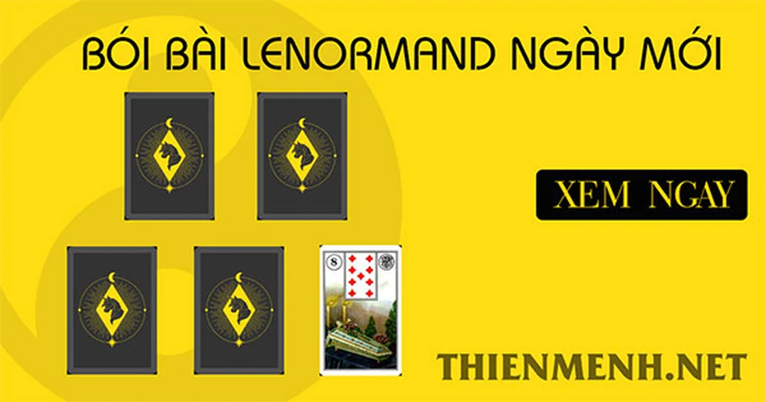 cách bói bài lenormand với hai lá bài đặt cạnh nhau