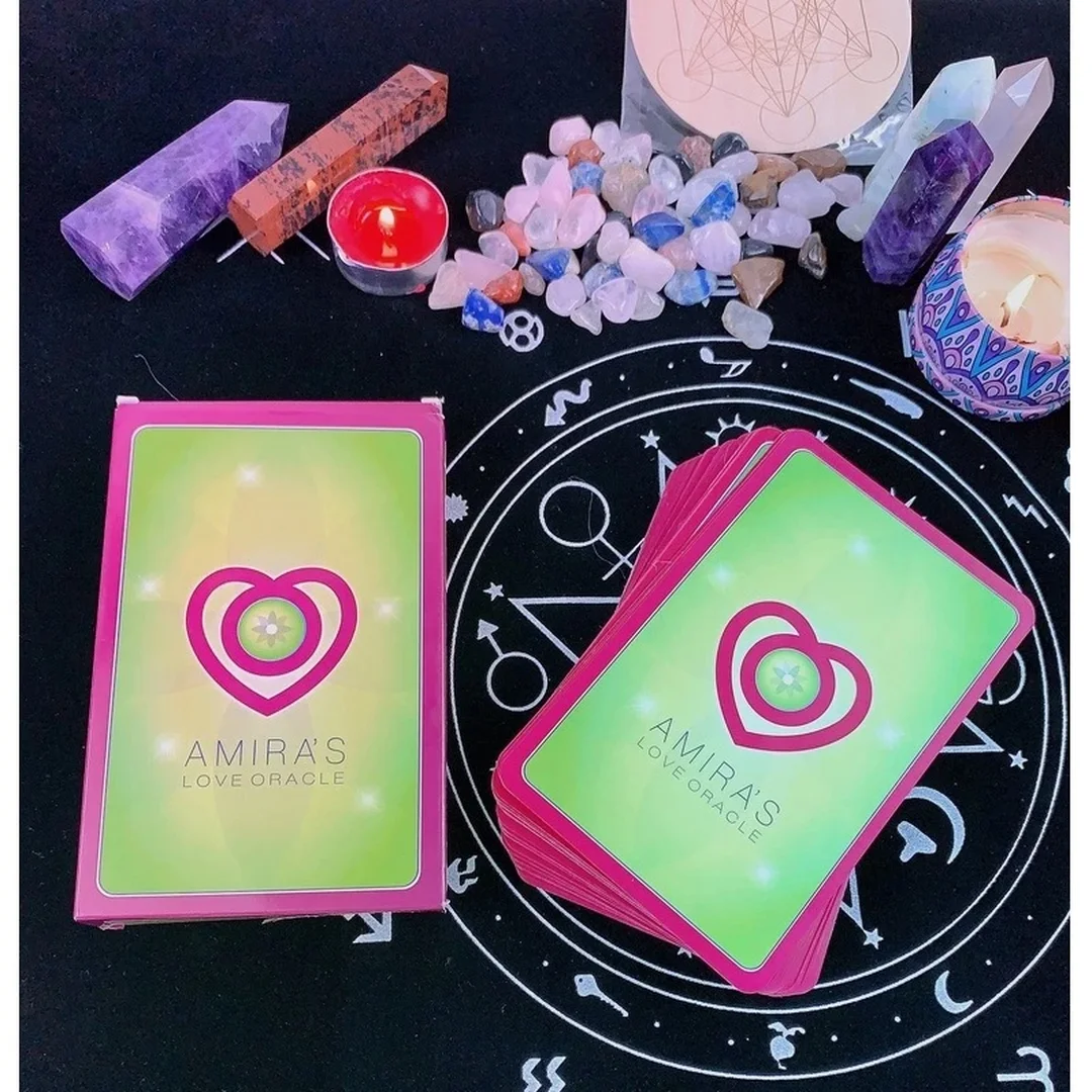 cách trải bài 3 lá với amira's love oracle cards