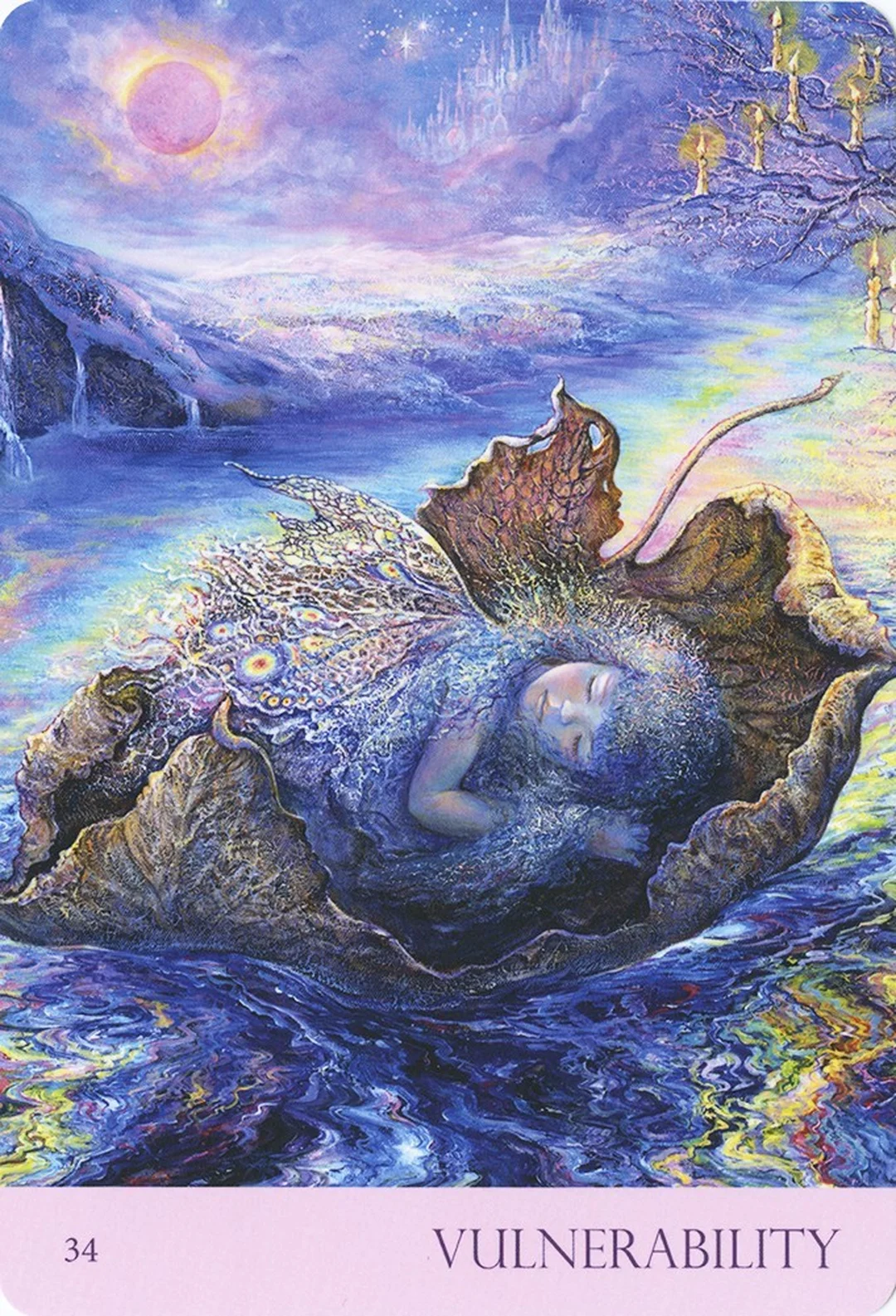Sai lầm khi dùng Nature's Whispers Oracle Cards Cận cảnh tranh minh họa nhiều chi tiết của nature's whispers oracle cards
