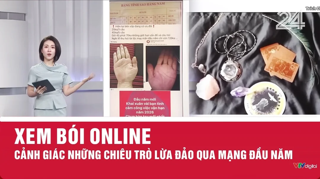 Cảnh báo lừa đảo coi bói bài online