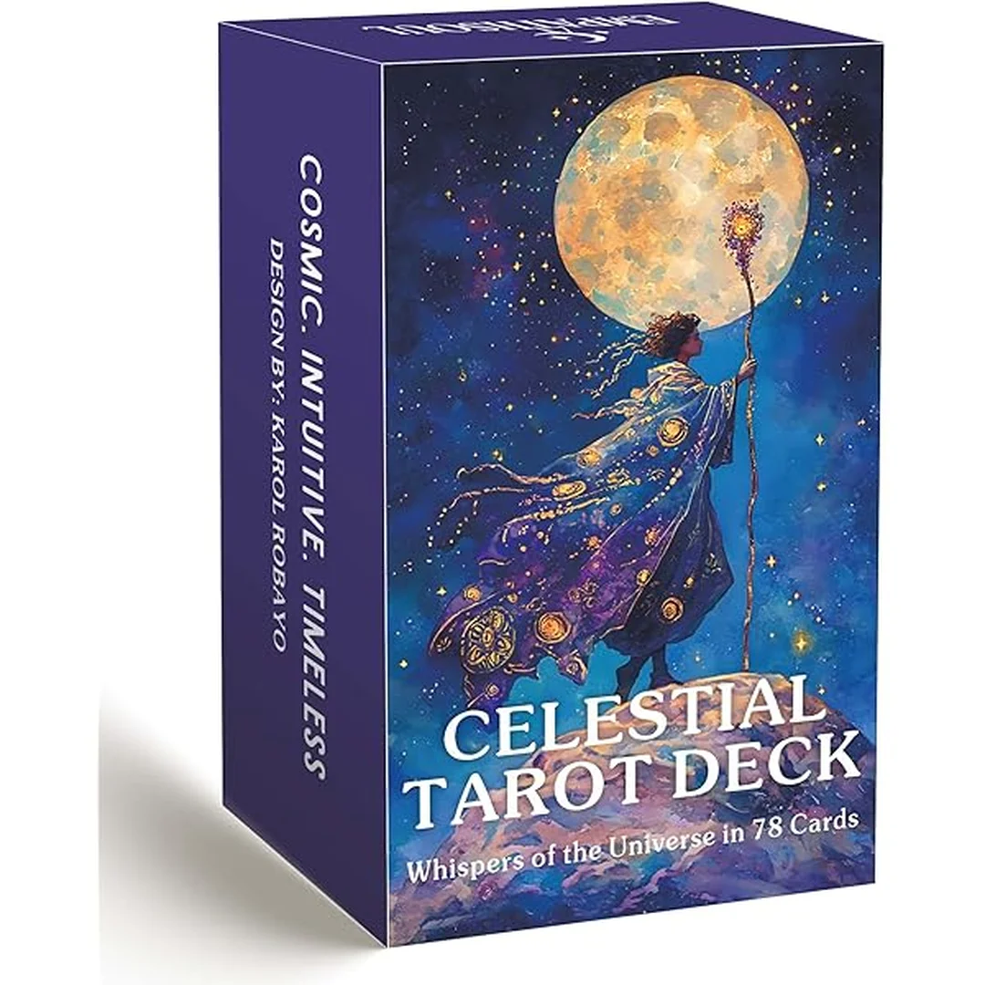 celestial tarot deck với biểu tượng cung hoàng đạo và chòm sao