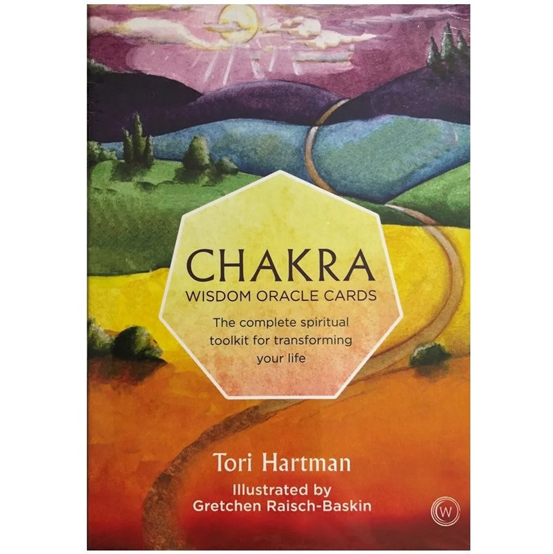 chakra oracle cards Chakra Wisdom Oracle trong hộp bài