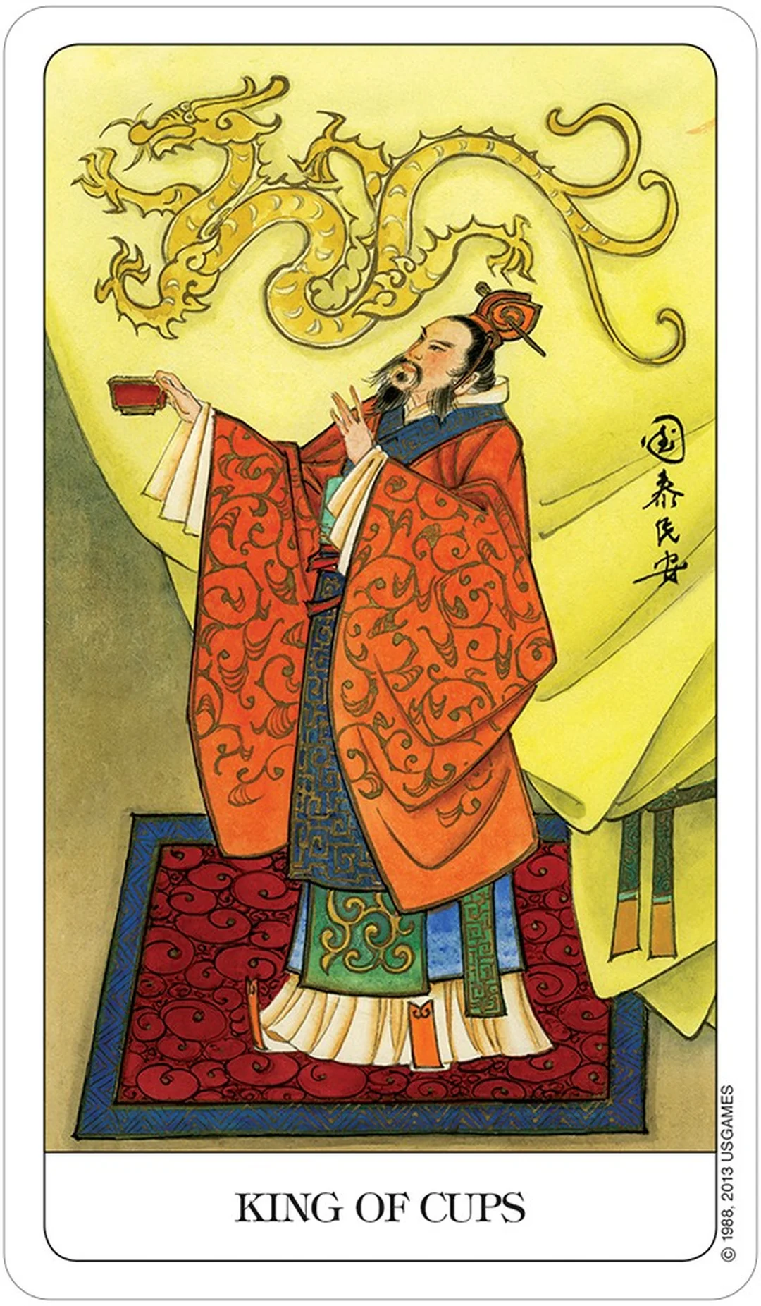 chinese tarot deck bản trải bài thực tế