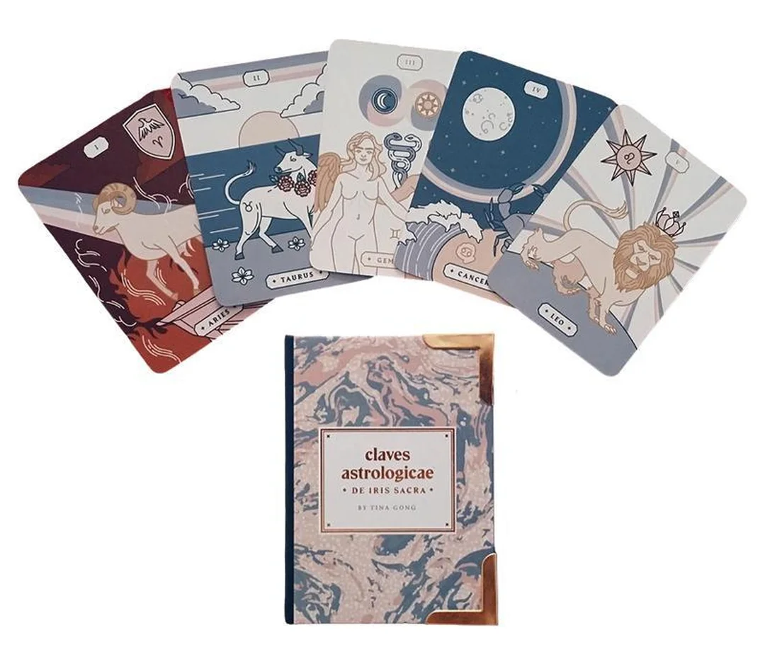 claves astrologicae astrology oracle deck hình ảnh sản phẩm thực tế