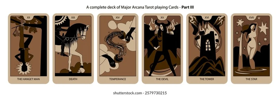 divination of the ancients oracle cards mặt hộp minh họa biểu tượng cổ