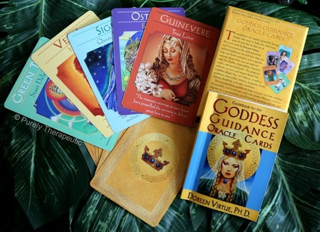 doreen virtue oracle cards bộ bài goddess guidance