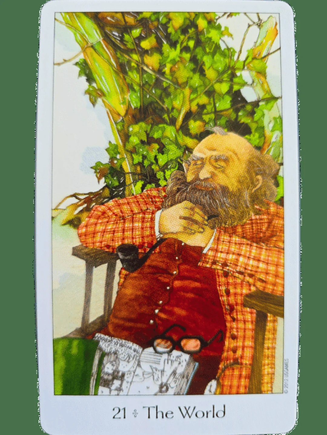 The World trong Dreaming Way Tarot Deck dreaming way tarot deck The World thể hiện hoàn tất chu kỳ và mở vòng học mới