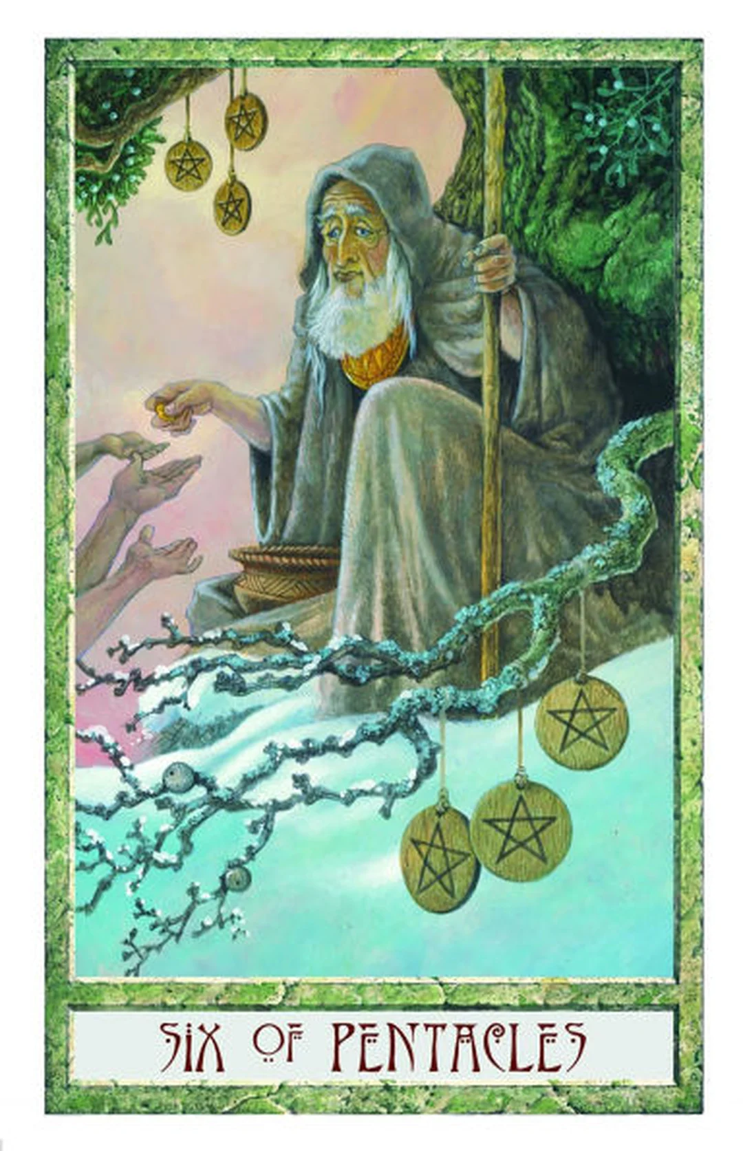 druid craft tarot deck ảnh hộp và guidebook
