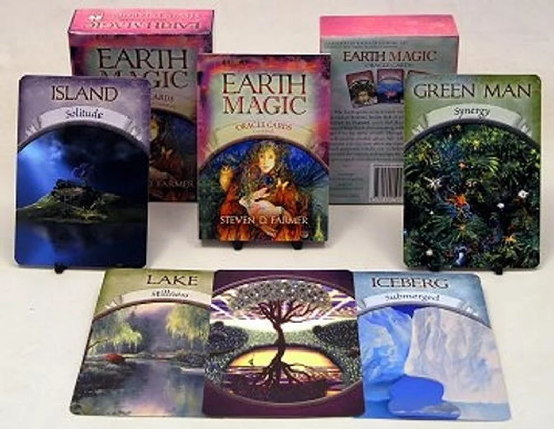 earth magic oracle cards kiểm tra hộp bài và chất lượng in