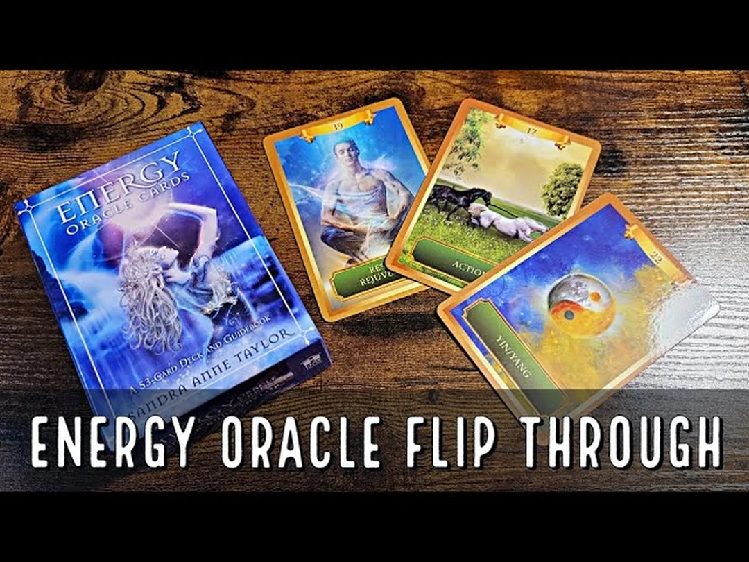Energy Oracle Cards Review and Flip Through