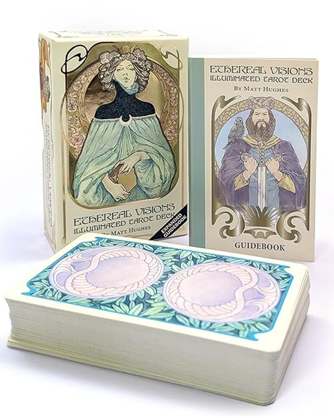 ethereal visions illuminated tarot deck bộ bài trải ngang