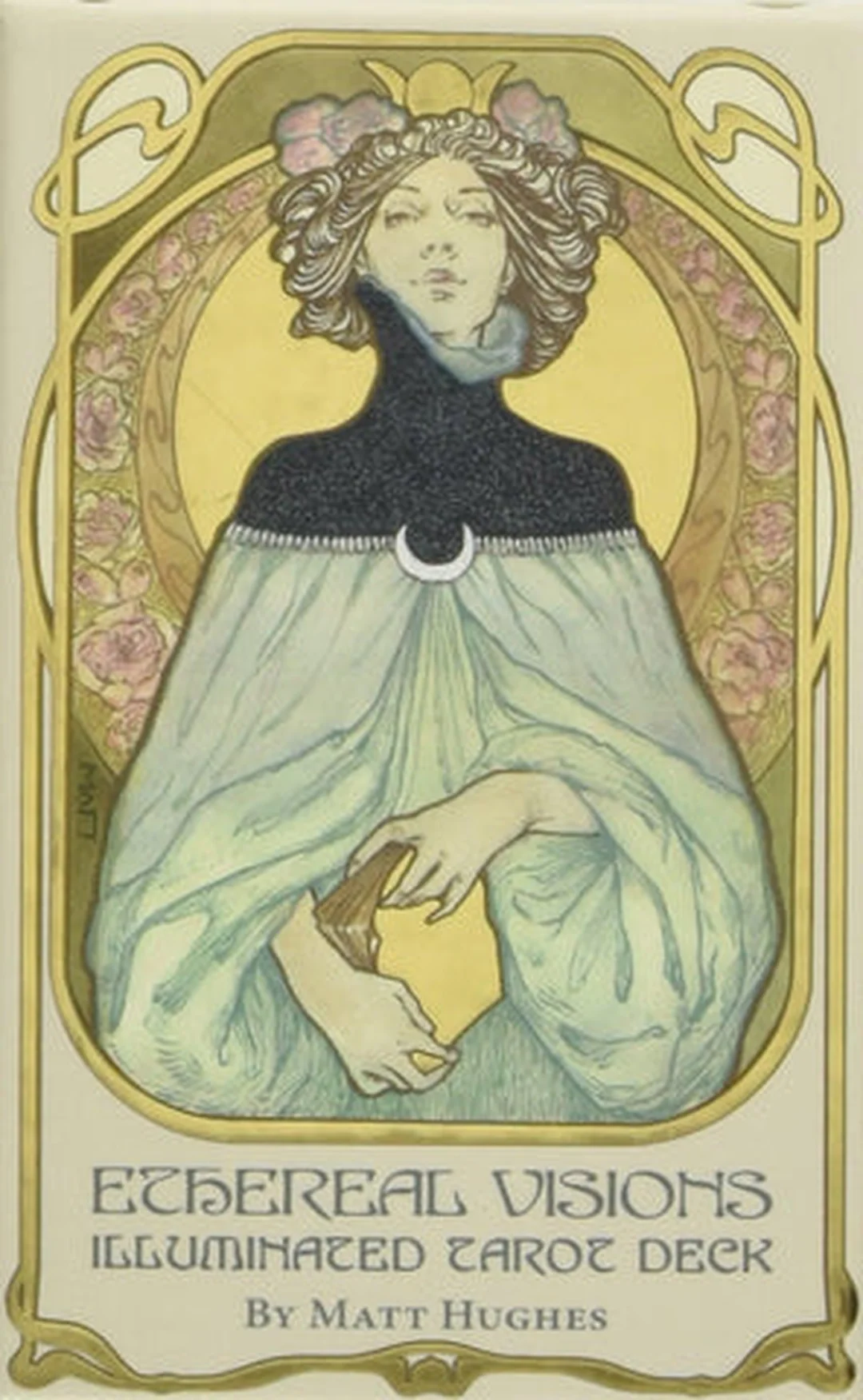 ethereal visions illuminated tarot deck phong cách Art Nouveau