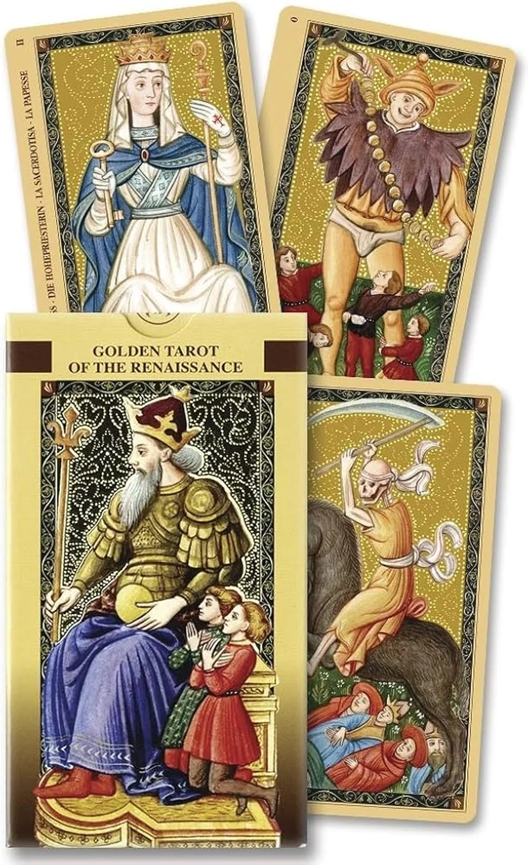 golden tarot deck - hình minh họa 5