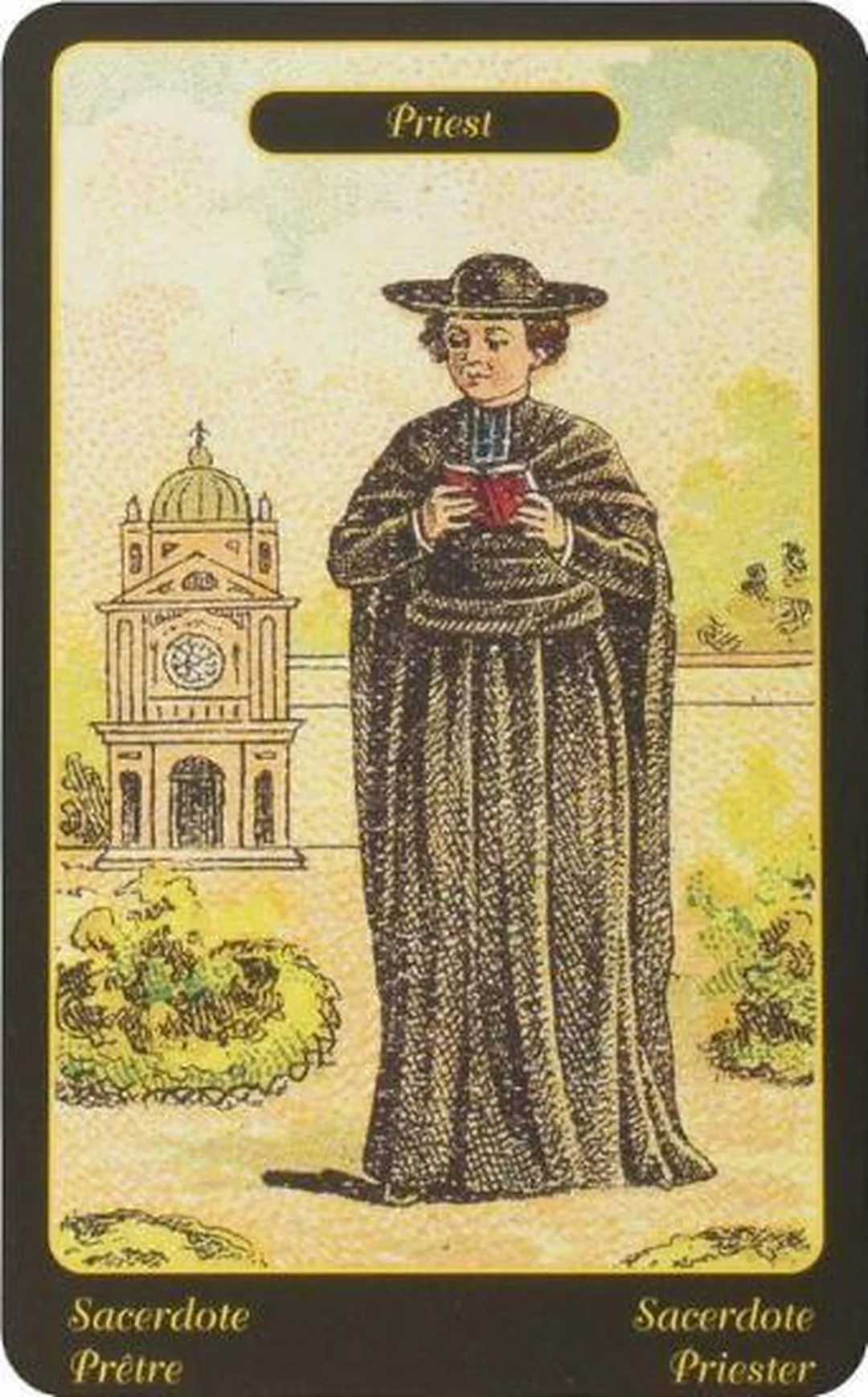 gypsy oracle cards hình ảnh lá bài cổ điển